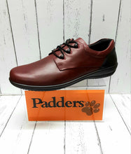 Load image into Gallery viewer, PADDERS - SWING - 654/16 - LACE UP SHOE - Wine/Black