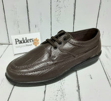 Load image into Gallery viewer, PADDERS - FIRE 112/92 - Leather LACE UP SHOE - Dark Brown