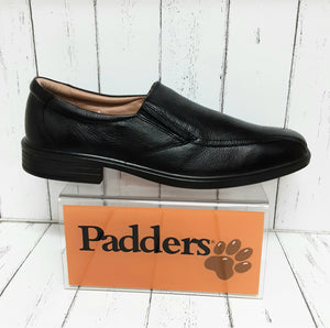 PADDERS - ALEX - 144/10 - Leather SLIP ON SHOE - Black