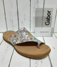 Load image into Gallery viewer, GABOR - 43.700.33 - LANZAROTE SLIP ON MULE - Flower Francis Puder