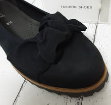 Load image into Gallery viewer, GABOR - 44.103.16 - BALLET SHOE - Nubuck Leather - Navy