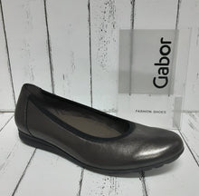 Load image into Gallery viewer, GABOR - 72.020.17 - BALLET SHOE - Leather - Steel