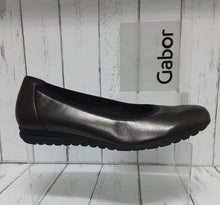 Load image into Gallery viewer, GABOR - 72.020.17 - BALLET SHOE - Leather - Steel