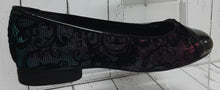 Load image into Gallery viewer, GABOR - 75.112.87 - BALLET SHOE - Leather/Patent - Petrol/Cerise/Black