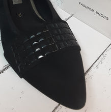 Load image into Gallery viewer, GABOR - 31.202.17 - BALLET SHOE - Nubuck Leather - Schwarz (Black)