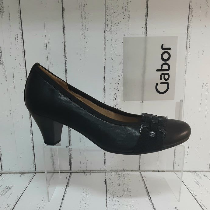 GABOR - 35.480.57 - COURT SHOE - Schwarz (Black)