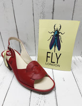 Load image into Gallery viewer, FLY London - LESO 179FLY - P501179001 - SANDAL SHOE - Lipstick Red