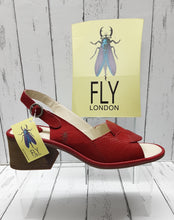 Load image into Gallery viewer, FLY London - LESO 179FLY - P501179001 - SANDAL SHOE - Lipstick Red