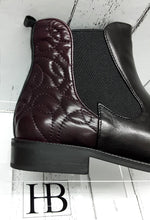 Load image into Gallery viewer, HB CANAL GRANDE - 58608 - PERCY - ANKLE BOOT - Glove Black/Vino