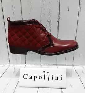 CAPOLLINI T253 - BRONTE - ANKLE BOOT - Leather - Berry