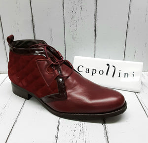 CAPOLLINI T253 - BRONTE - ANKLE BOOT - Leather - Berry