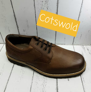 COTSWOLD - Tuffley -  LACE UP SHOE - Brown