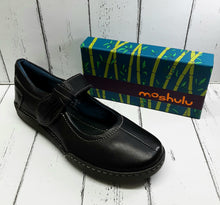 Load image into Gallery viewer, MOSHULU - CAMOMILE - 120363 - STRAP FASTENING SHOE - Leather - Black