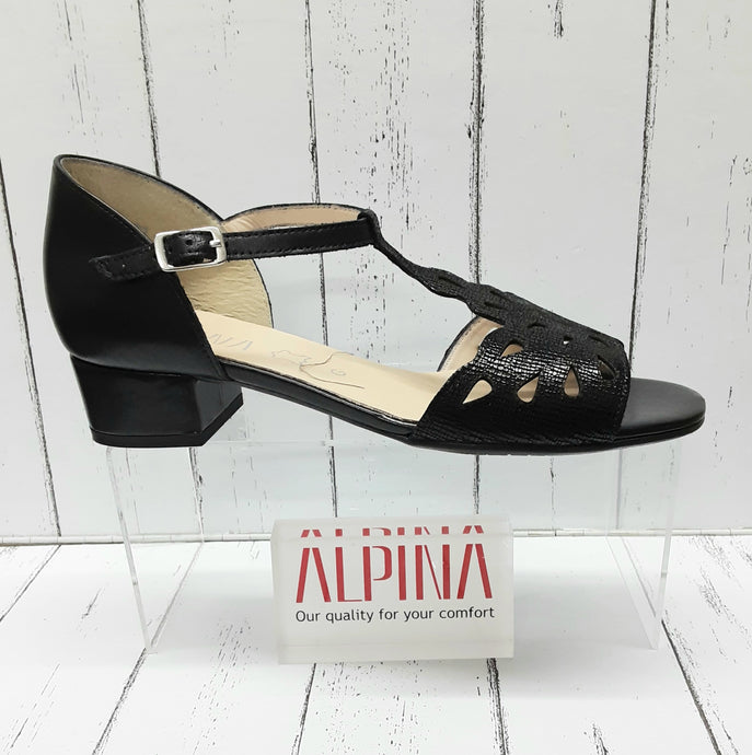 ALPINA  - C99G SANTANA SANDAL 9J06-1 - Black