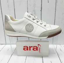 Load image into Gallery viewer, ARA - 12-34453 06G - LEATHER TRAINER - White