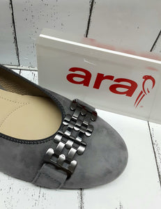 ARA - 12-43791 05F - BALLET SHOE - Nubuck - Grey