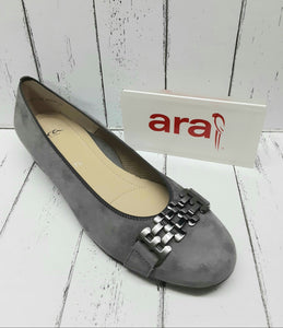 ARA - 12-43791 05F - BALLET SHOE - Nubuck - Grey