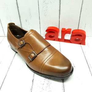 ARA - 12-41247 05F - Leather STRAP SHOE - Cognac