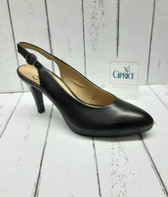 Load image into Gallery viewer, CAPRICE - 9-29604-24 022 - Leather SLING BACK COURT SHOE - Black