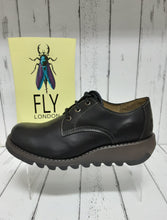 Load image into Gallery viewer, FLY London - SIMB389FLY - P144389000 - LACE UP SHOE - Rug Black