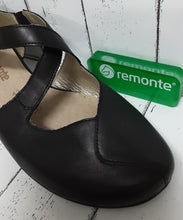 Load image into Gallery viewer, REMONTE - R7337-01 - CROSSOVER STRAP SHOE - Black