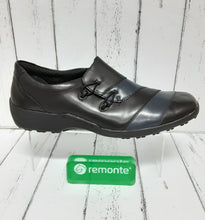 Load image into Gallery viewer, REMONTE - D0525-00 - SLIP ON SHOE - Black/Blue Combi