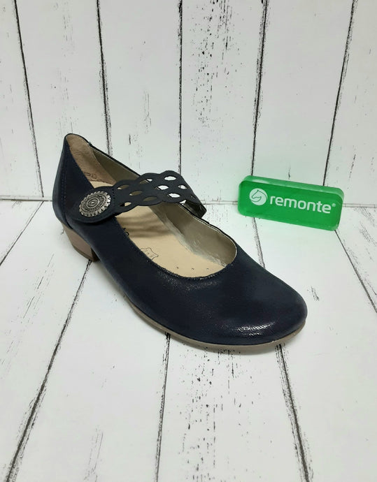 REMONTE - D7345-14 - STRAP SHOE - Blue