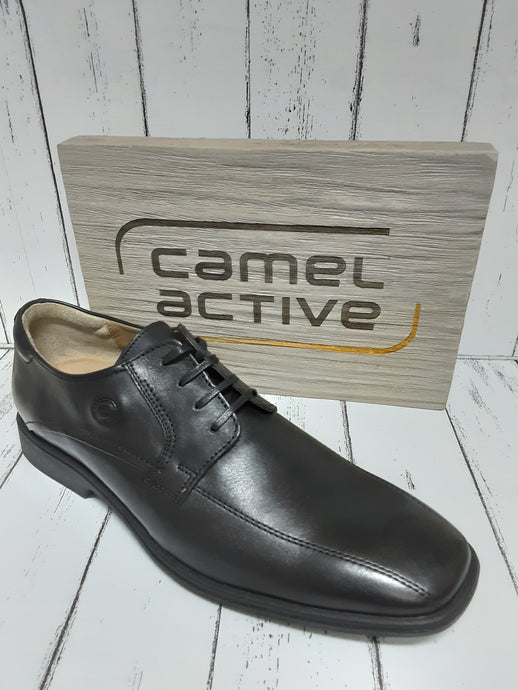 CAMEL ACTIVE - 296.11.01 - HIGH STREET SOFTBURN -  Leather LACE UP SHOE - Black