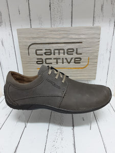 CAMEL ACTIVE - 292.27.05 - MANILA -  Nubuck LACE SHOE - Dark Grey