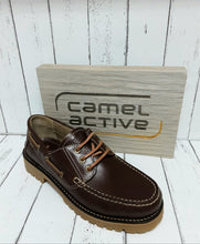 Load image into Gallery viewer, CAMEL ACTIVE - 121.13.01 - PORTLAND -  Leather BOAT SHOE - Chestnut