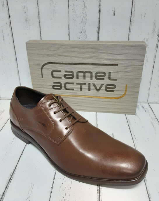 CAMEL ACTIVE - 407.11.02 - WASHINGTON -  Leather LACE UP SHOE - Luxor Brandy