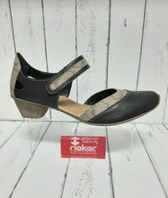 Load image into Gallery viewer, RIEKER - 49780-00 - MARY-JANE SHOE - Black Combi