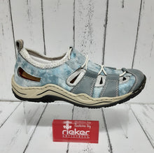 Load image into Gallery viewer, RIEKER - L0561-12 -  SLIP ON TRAINER - Blue