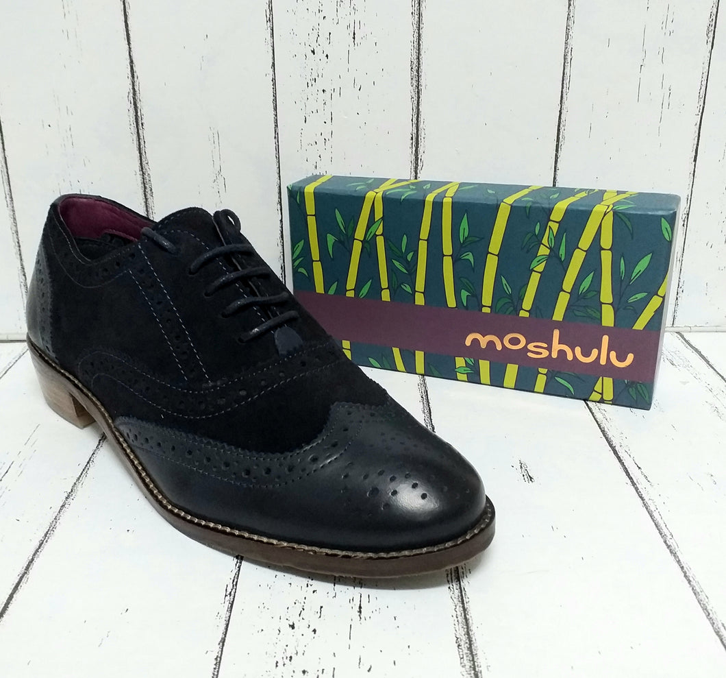 MOSHULU - 120573 - OTTAWA - BROGUE SHOE - Indigo