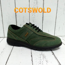 Load image into Gallery viewer, COTSWOLD - SIMBROOK - Nubuck LACE UP SHOE - Olive (Green)