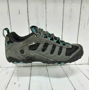 HI-TEC - PENRITH - LACE UP WALKING SHOE - Grey/Black/Blue