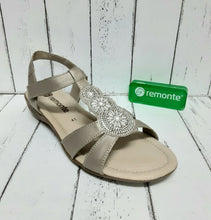 Load image into Gallery viewer, REMONTE - R3641-90 - STRAP SANDAL - Gold