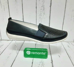 REMONTE - D1922-14 - SLIP ON SHOE - Navy Blue