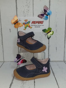 RICOSTA - 1221600/176 (Medium) - AMY - Touch Fastening Shoe - See (Blue)