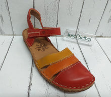 Load image into Gallery viewer, JOSEF SEIBEL - 79544 727 402 - ROSALIE 44 - CLOSED TOE SANDAL - Red Multi