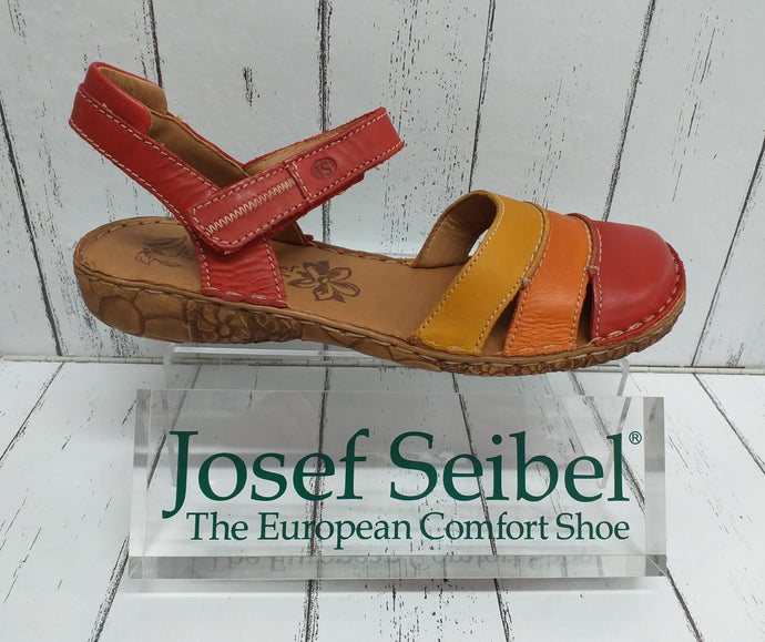 JOSEF SEIBEL - 79544 727 402 - ROSALIE 44 - CLOSED TOE SANDAL - Red Multi