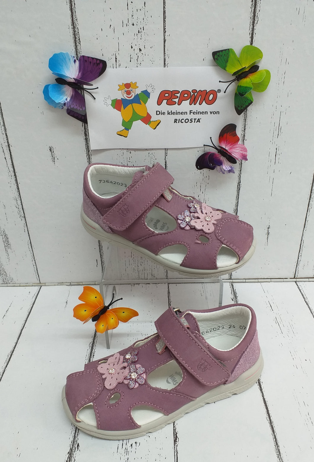 RICOSTA - CLAUDI (M) - Touch Fastening Sandal/Shoe - Purple