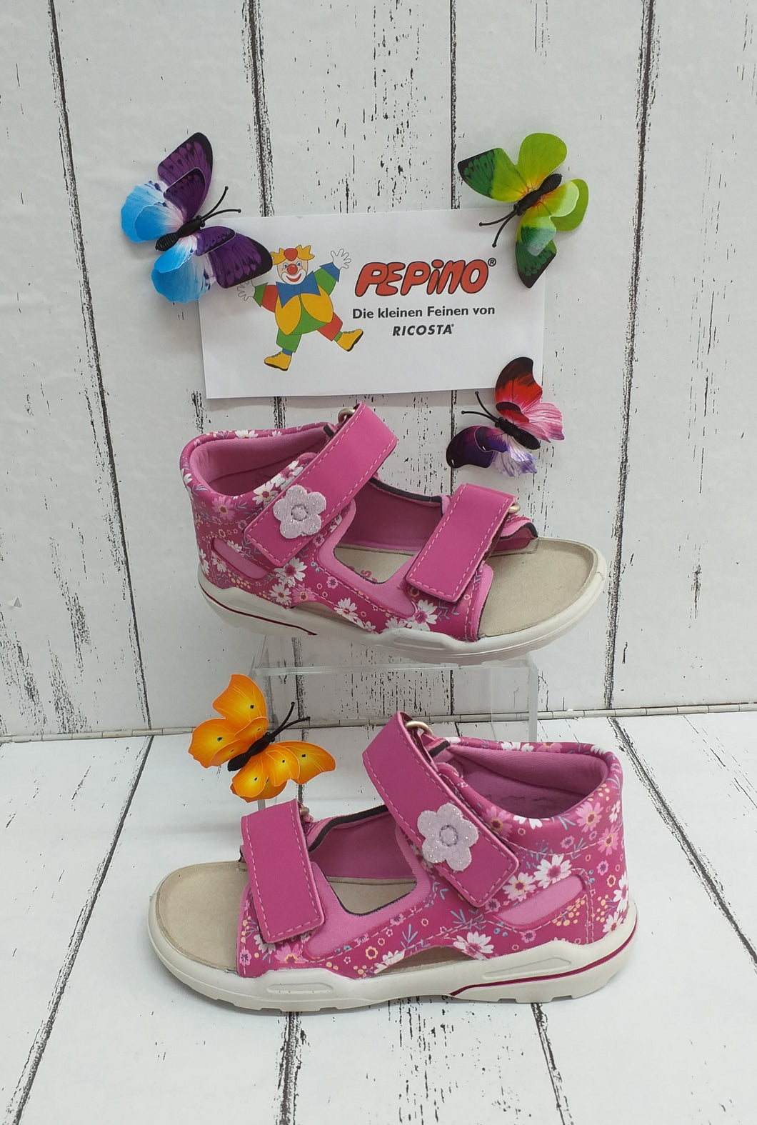 RICOSTA - 3232200/342 - LENI (wide) - Touch Fastening Sandal - Candy Pink