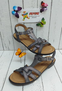 RICOSTA - BIRTE -  SANDAL - Blue Metallic