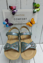 Load image into Gallery viewer, START-RITE - SR SOFT HARPER - 5181-2 -  BUCKLED SANDAL - Multi Metallic