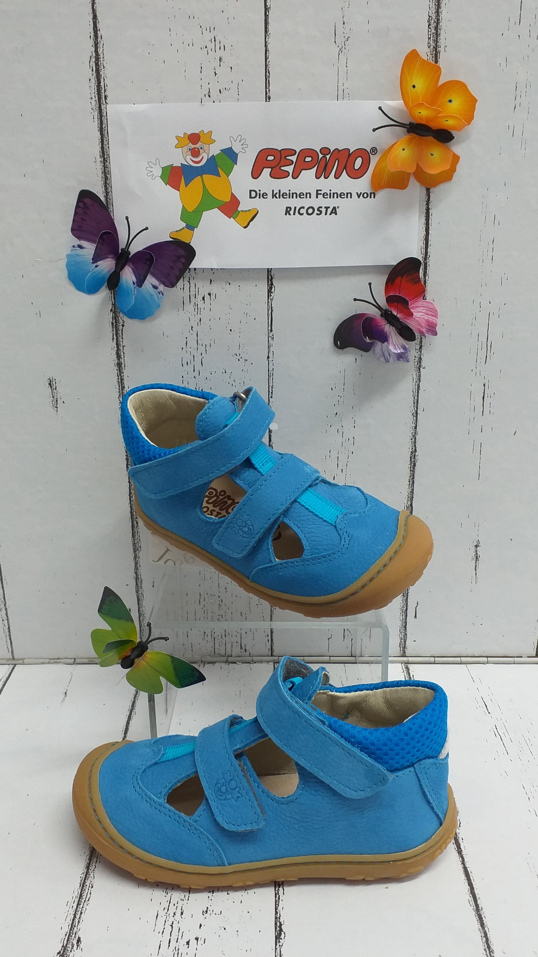 RICOSTA - EBI- Touch Fastening Sandal - (Turkis) Turquoise