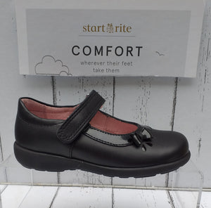 START-RITE - MARIA - 1677-7 - STRAP SHOE - Black Leather