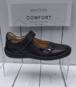 START-RITE - BRYONY - 2363-7 - STRAP SHOE - Black Leather