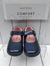 Load image into Gallery viewer, START-RITE - SR ALICE - 0373-9 - STRAP SHOE - Navy Blue Patent