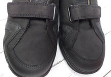 Load image into Gallery viewer, RICOSTA - TIMO - 37300/090 - TWO STRAP SHOE - Black Waxed Nubuck Leather